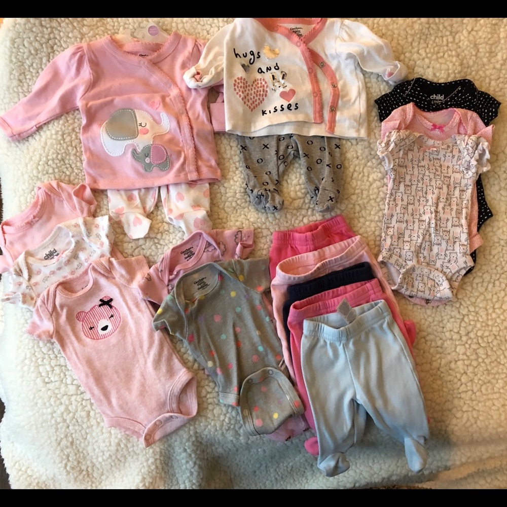 Preemie baby girl clothes